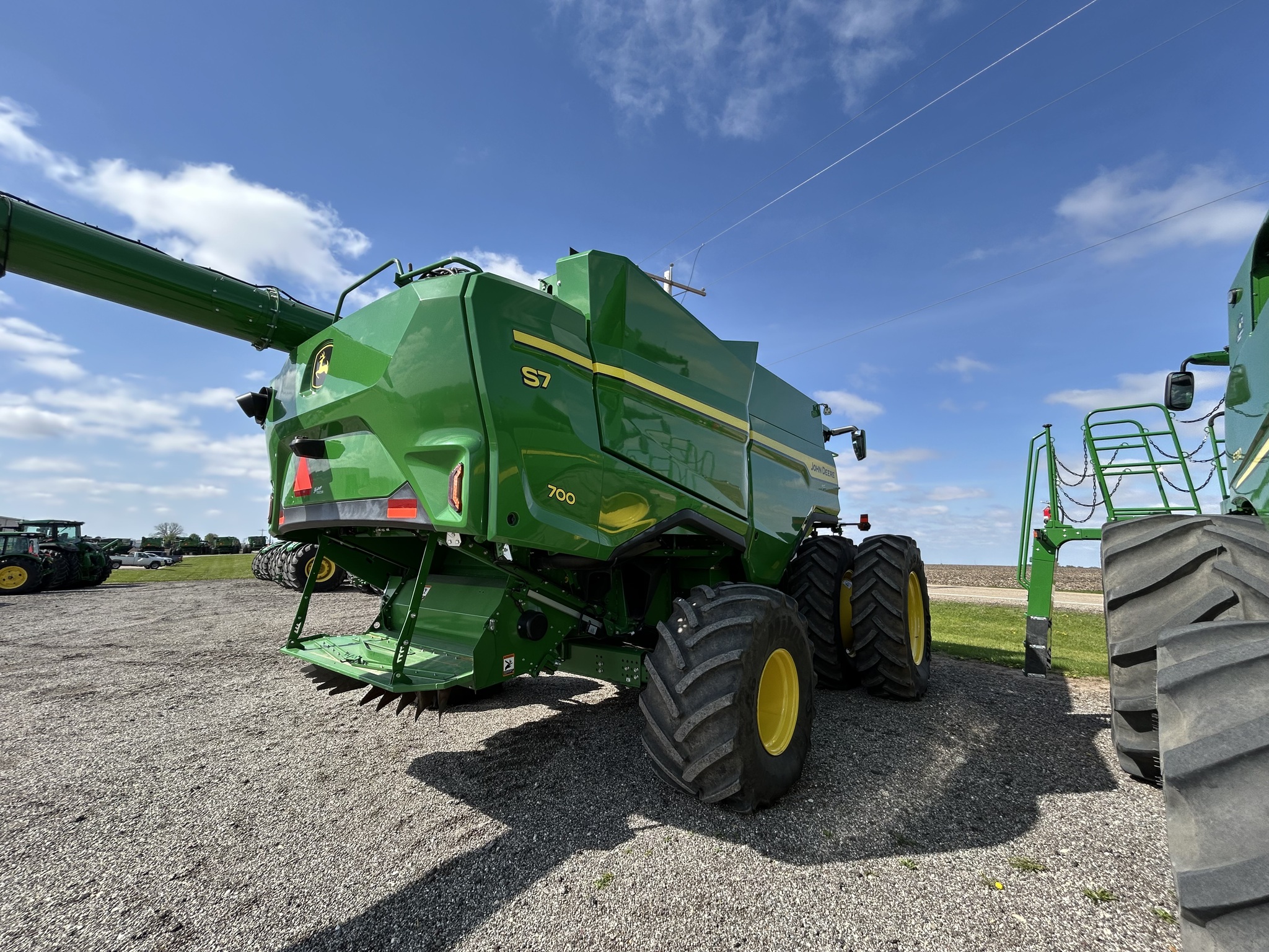  2025 John Deere S7 700 at Heritage Tractor in Brimfield, IL