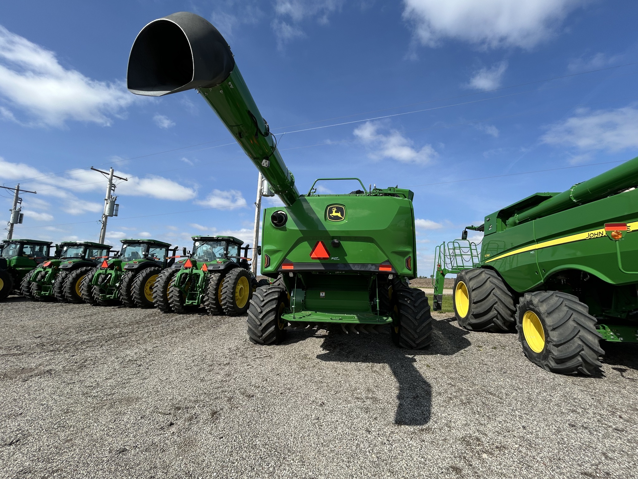  2025 John Deere S7 700 at Heritage Tractor in Brimfield, IL