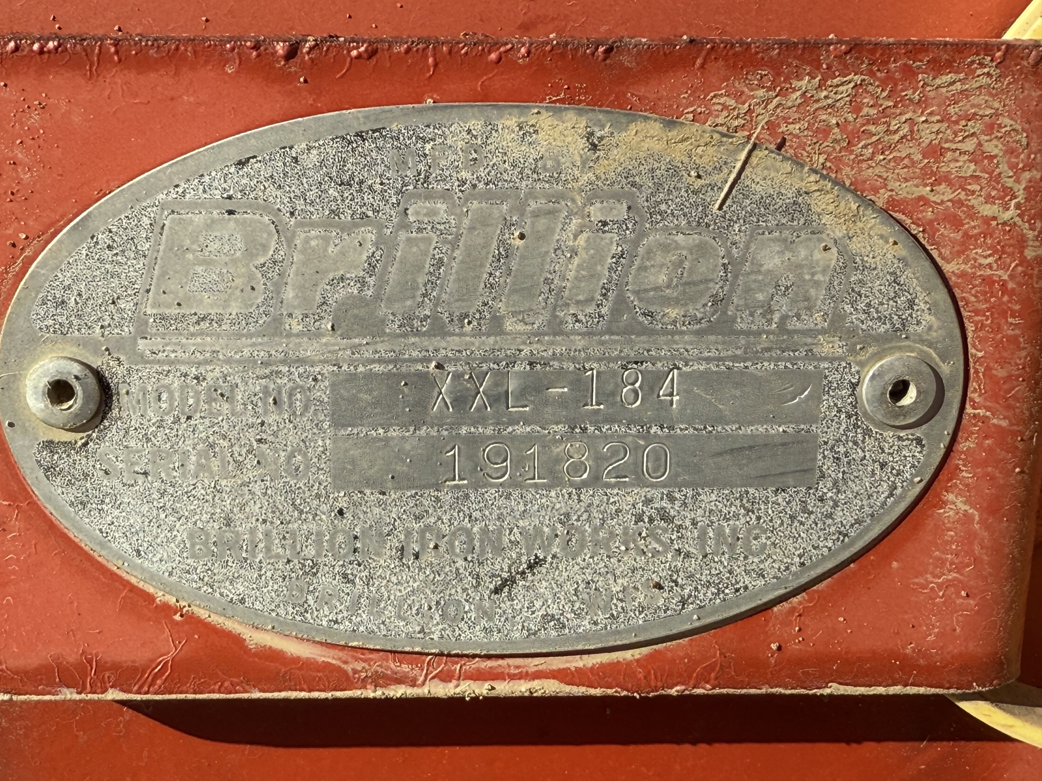 Brillion XXL-184 Image 32