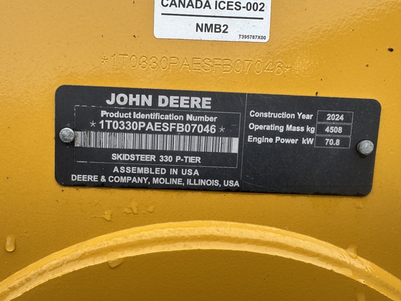 2024 John-Deere 330 P