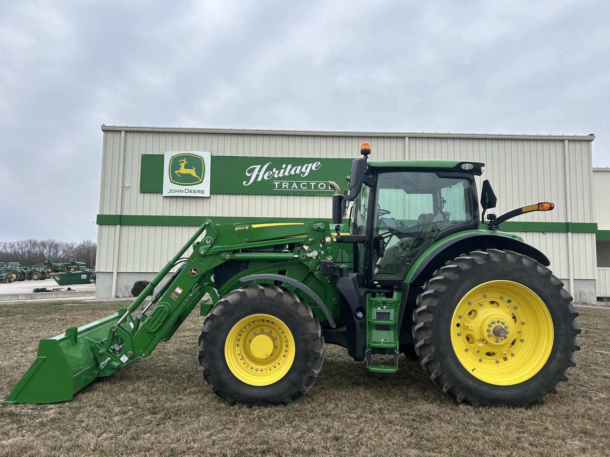  2024 John Deere 6R 175 at Heritage Tractor in Adrian, MO
