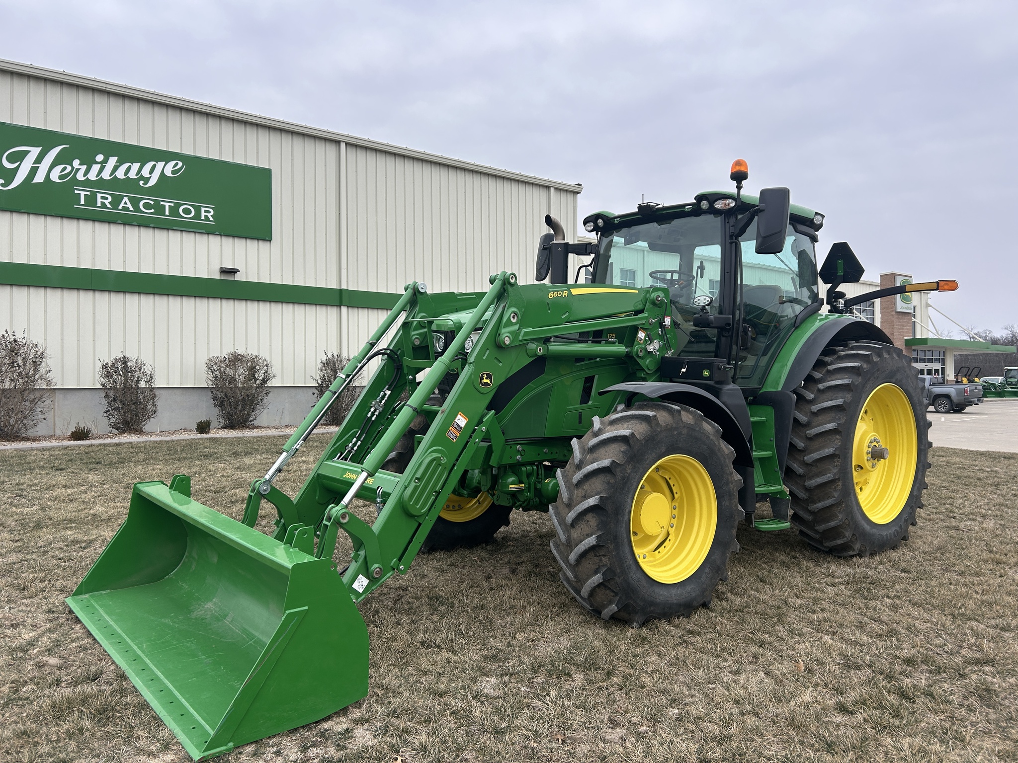  2024 John Deere 6R 175 at Heritage Tractor in Adrian, MO