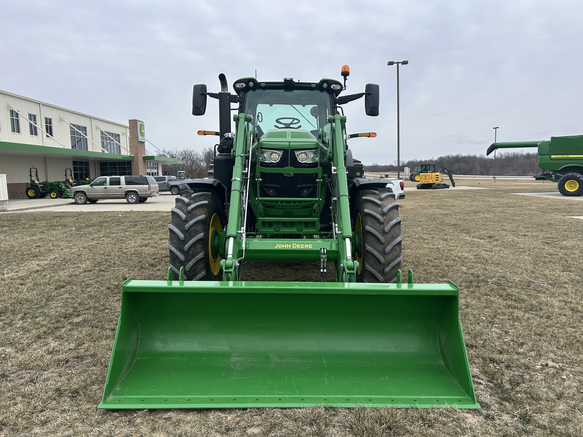  2024 John Deere 6R 175 at Heritage Tractor in Adrian, MO