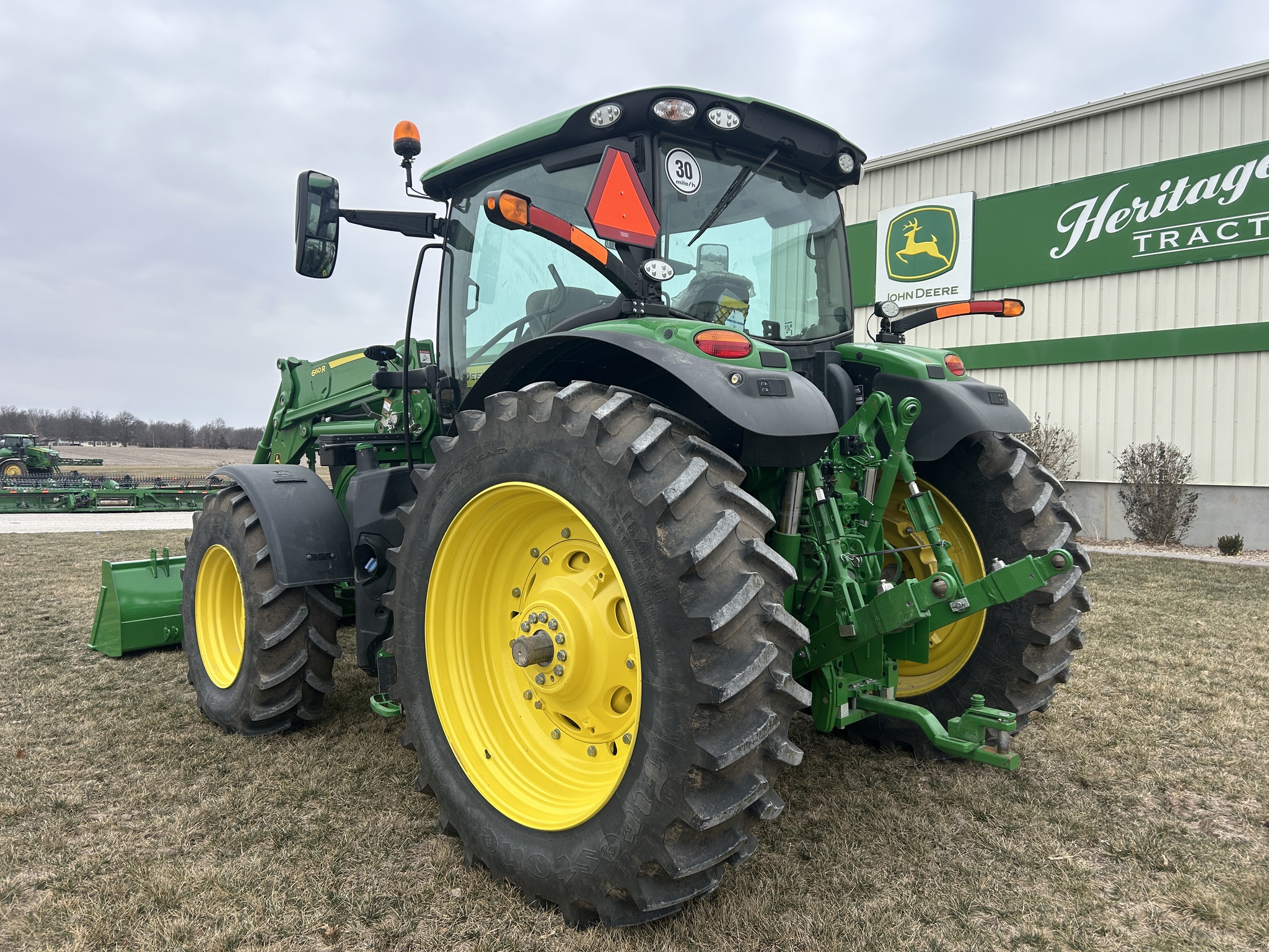  2024 John Deere 6R 175 at Heritage Tractor in Adrian, MO