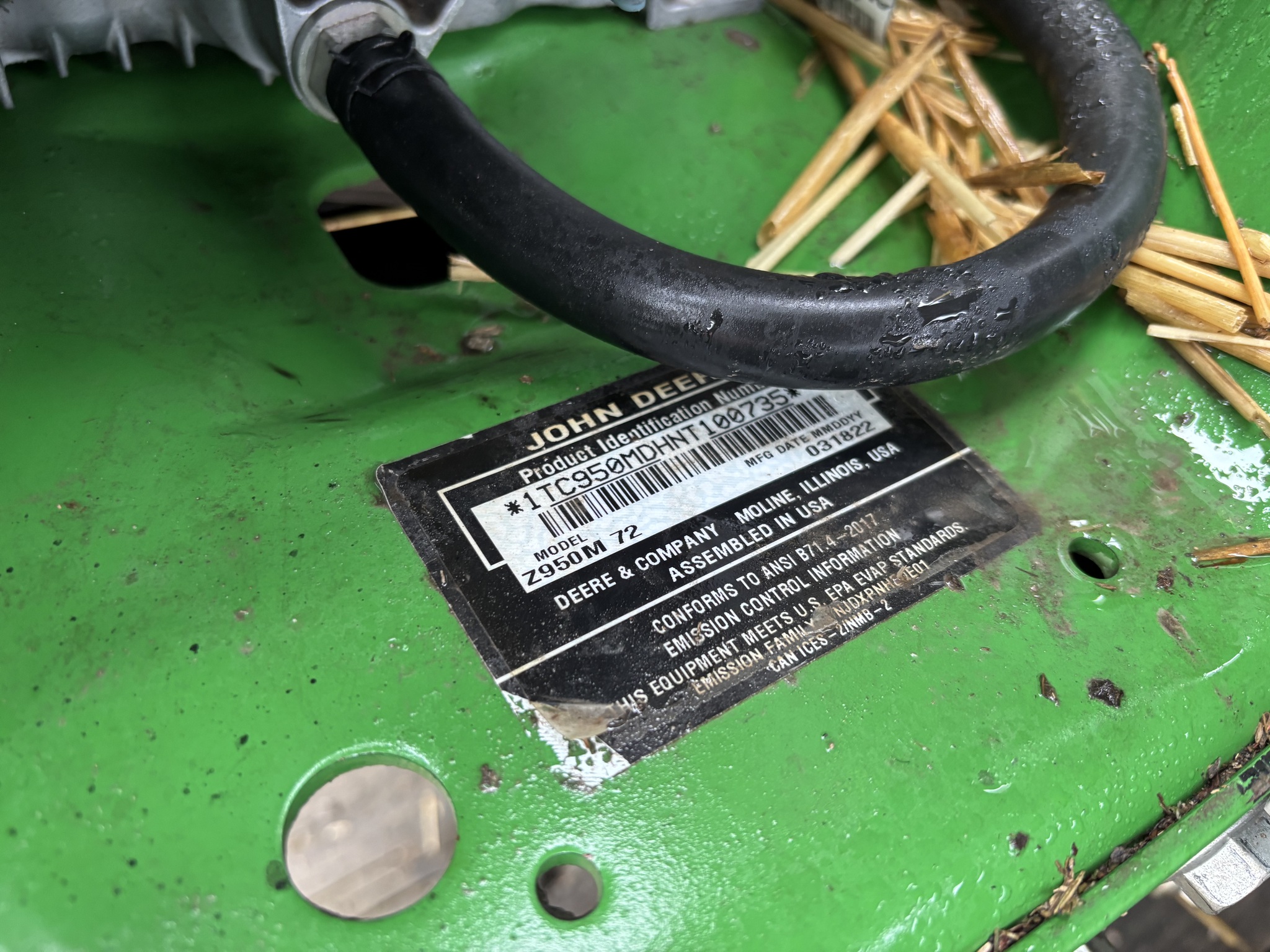  2022 John Deere Z950M at Heritage Tractor in Baldwin City, KS