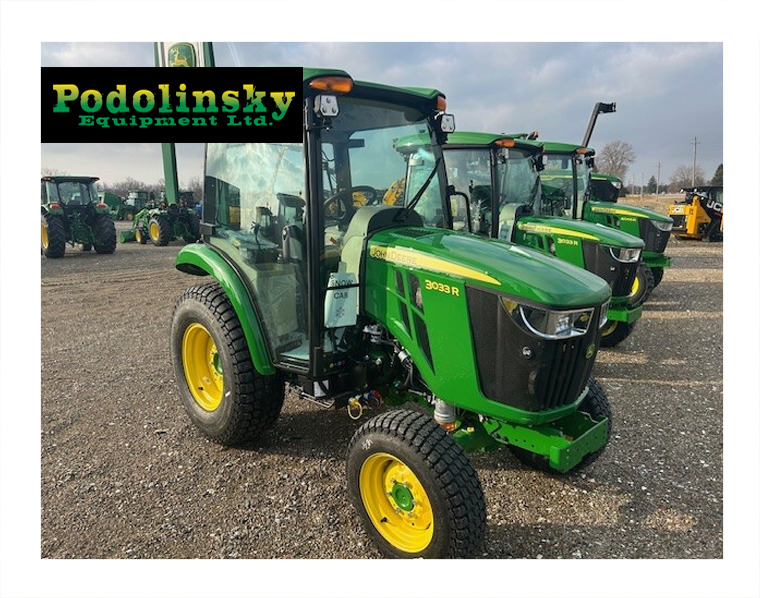 2025 John Deere 3033R Compact Utility Tractors