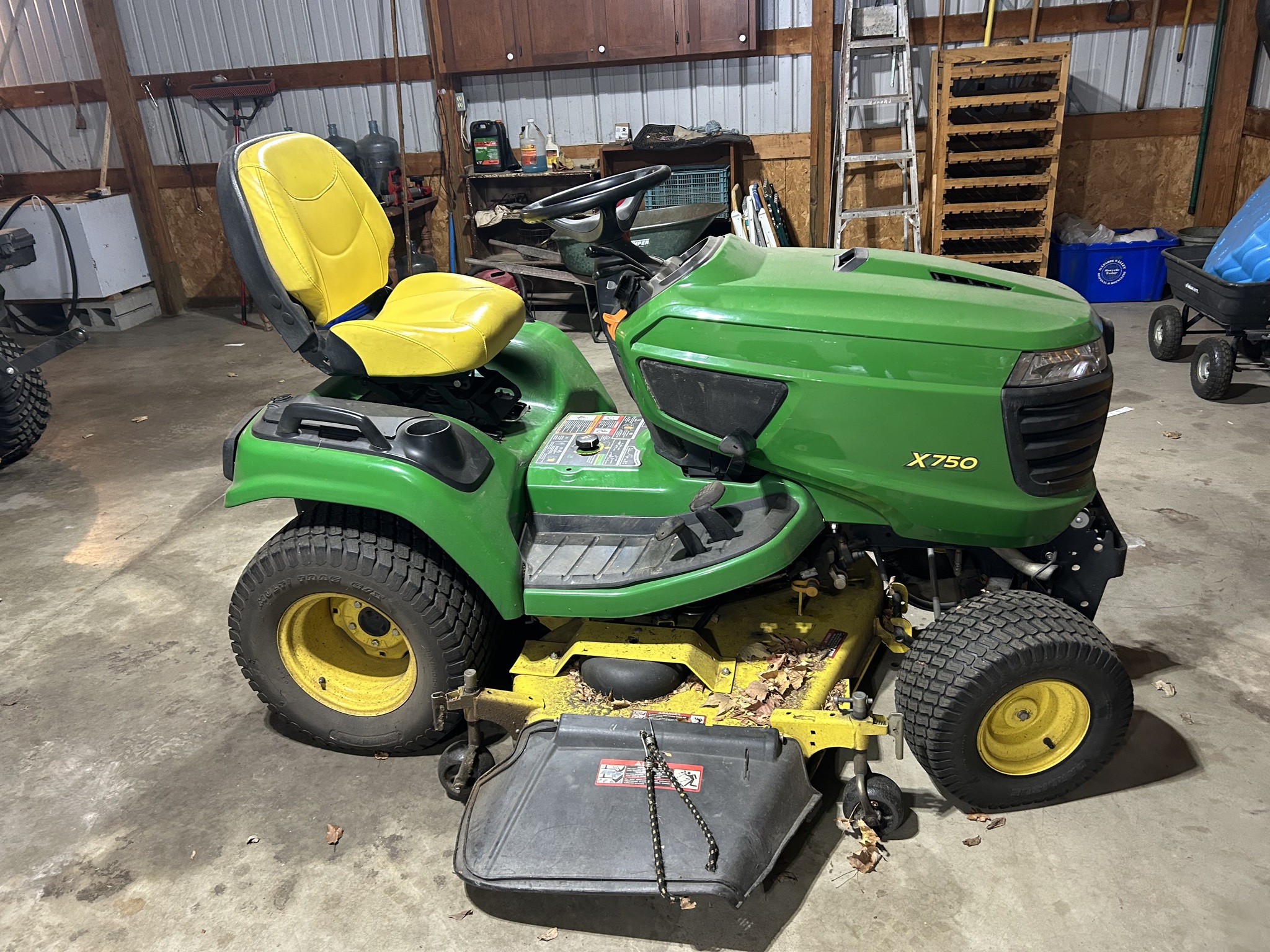  2014 John Deere X750 at Heritage Tractor in Streator, IL
