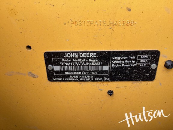 Photo of 2025 John Deere 317 P