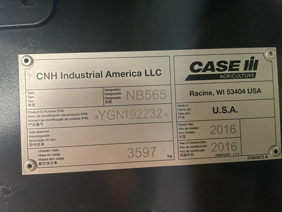2016 Case IH RB565 PREMIUM - Photo15