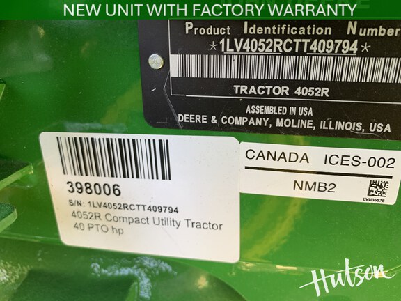 Photo of 2026 John Deere 4052R