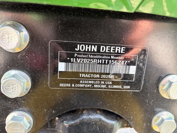 2026 John Deere 2025R