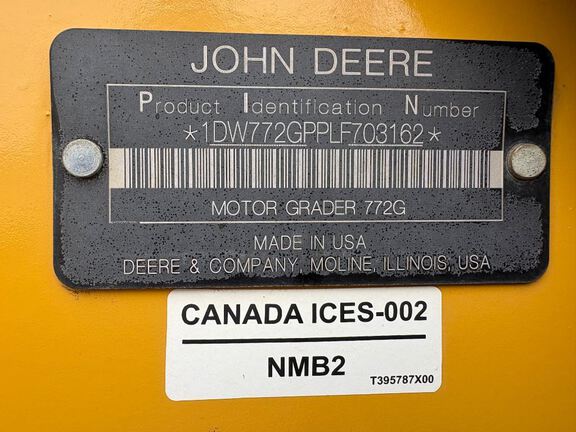 2020 John Deere 772G
