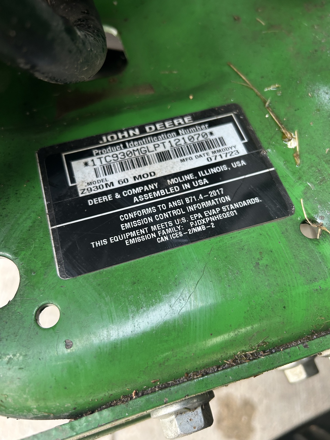 Used 2023 John Deere Z930M Zero Turn Mowers at Koenig Equipment in Franklin, IN - PhotoXL10