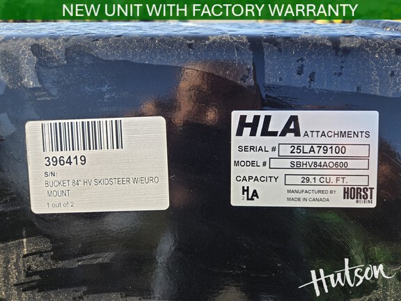 Photo of 2025 HLA SBHV84AO600