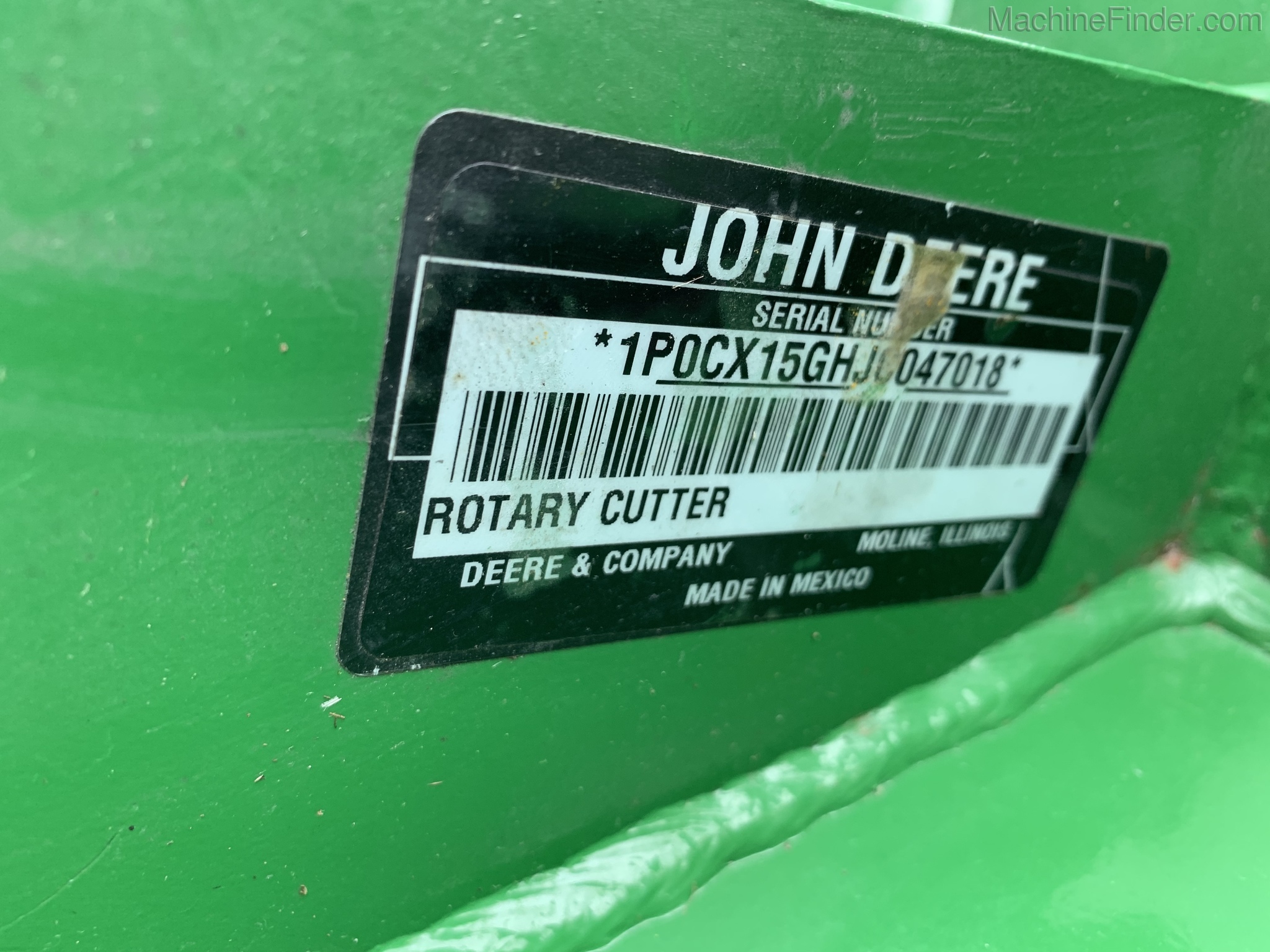 2018 John Deere CX15 Image 5