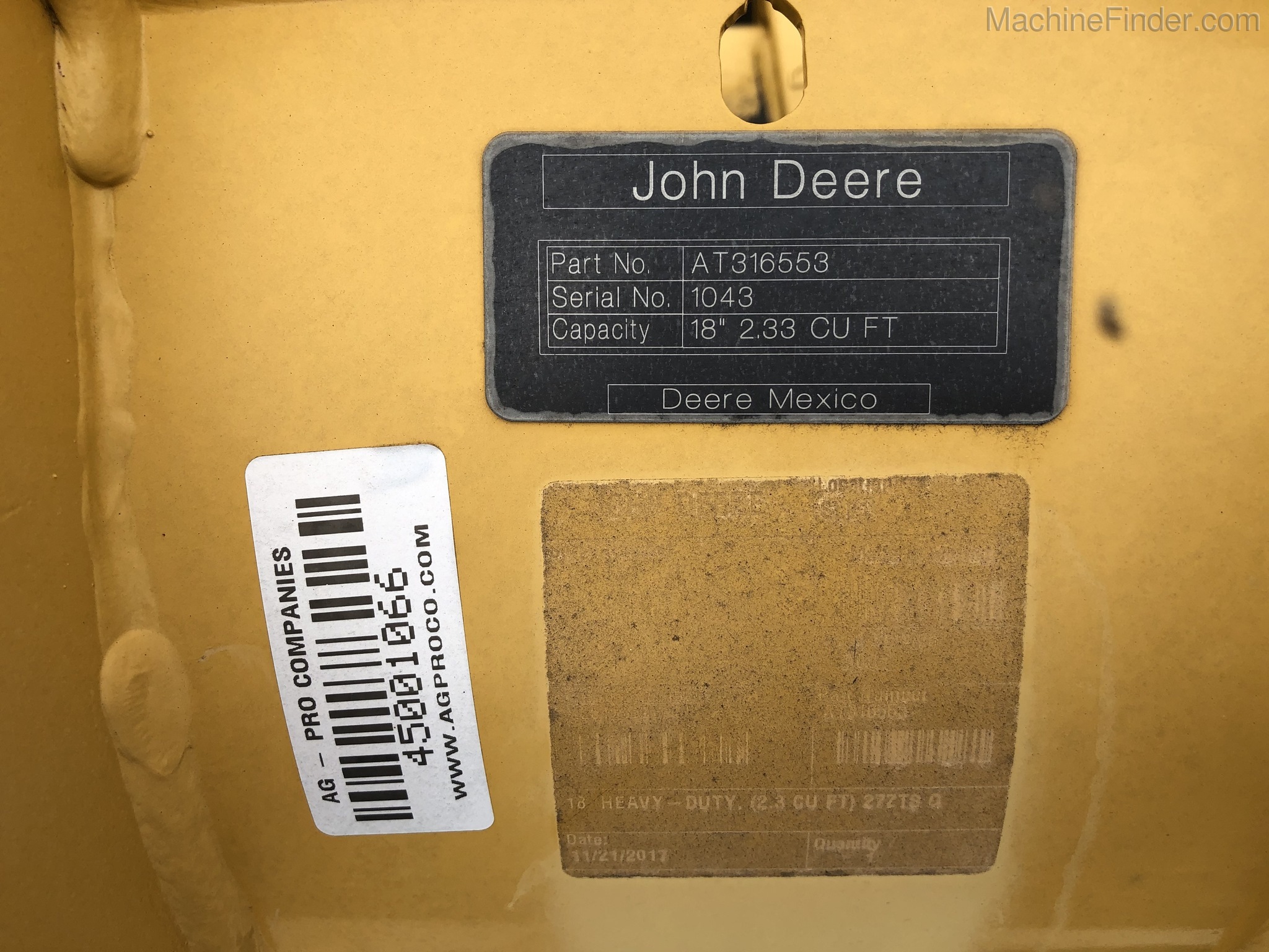 2020 John Deere AT316553 Image 2