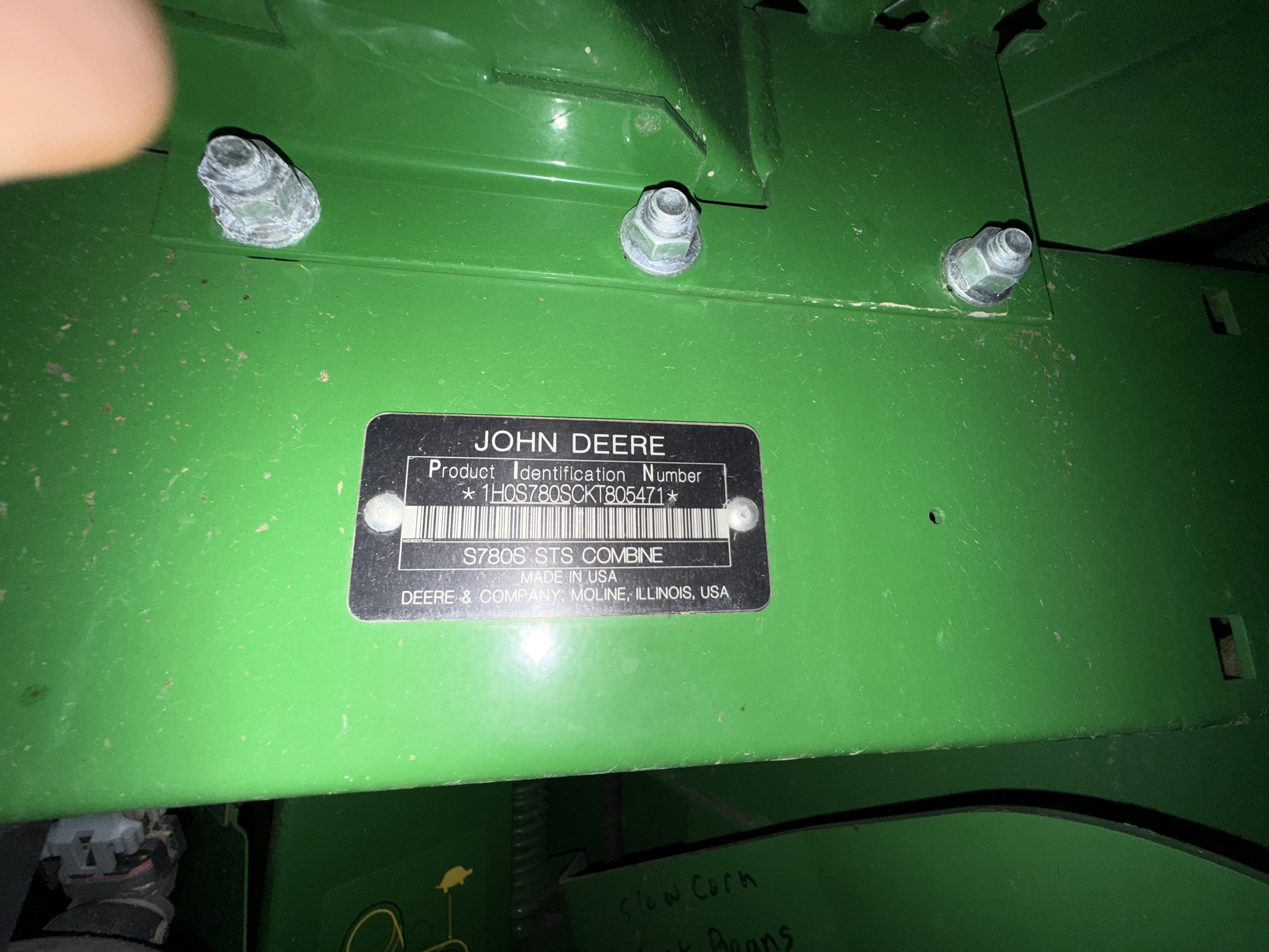 2019 John Deere S780 Image 10