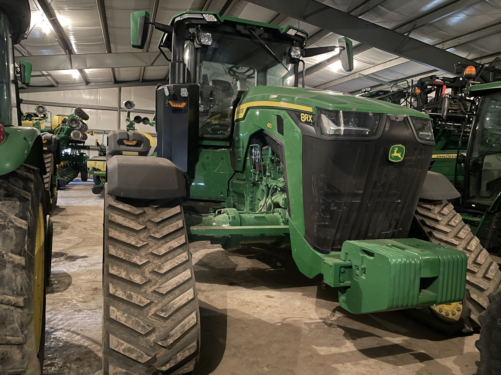 2021 John Deere 8RX 410 Track Tractors Berkey, OH