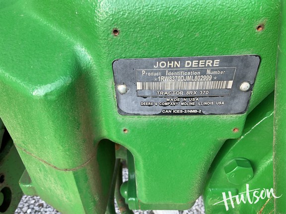 Photo of 2021 John Deere 8RX 370