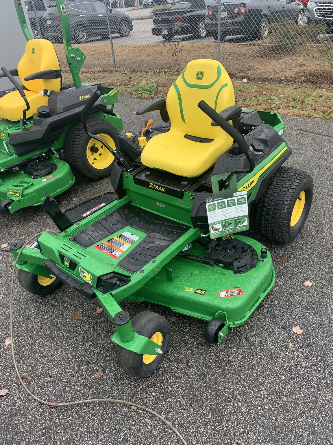 2025 John Deere z330r Image 1
