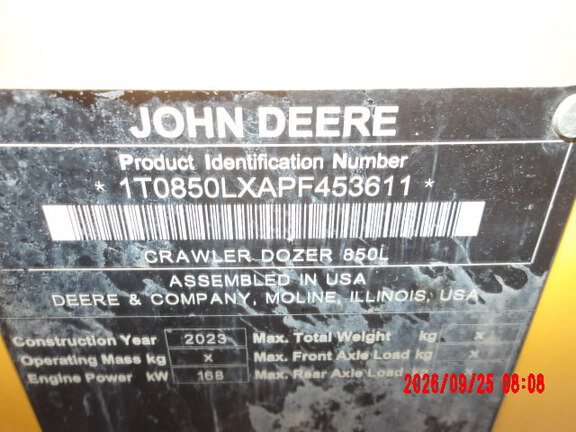 2023 John Deere 850L