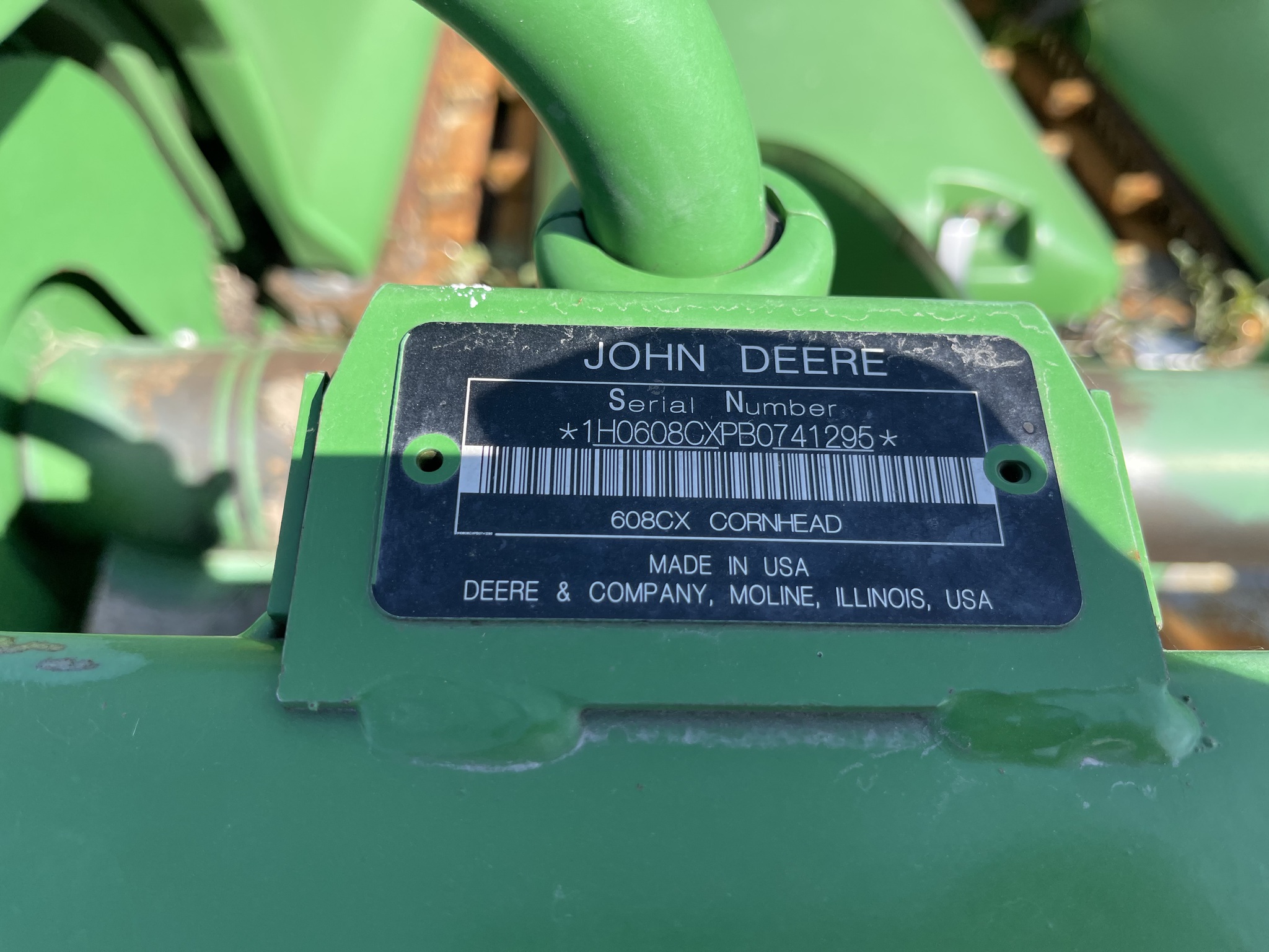  2011 John Deere 608C at Heritage Tractor in Monmouth, IL