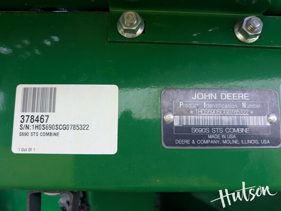 Photo of 2016 John Deere S690