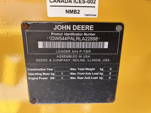 2024 John Deere 544 P