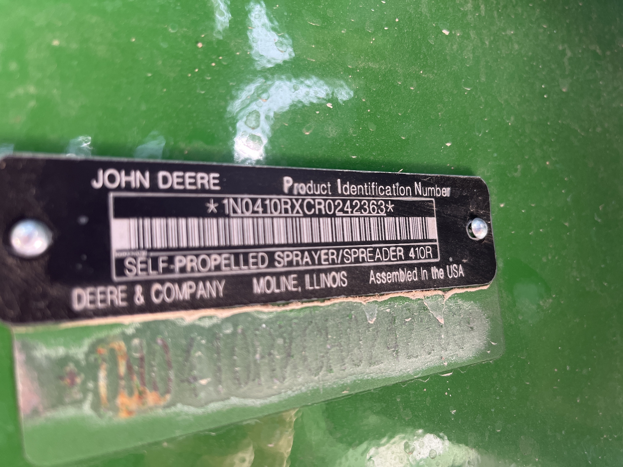 Used 2024 John Deere 410R Self Propelled Sprayers at Koenig Equipment in Greensburg, IN - PhotoXL20
