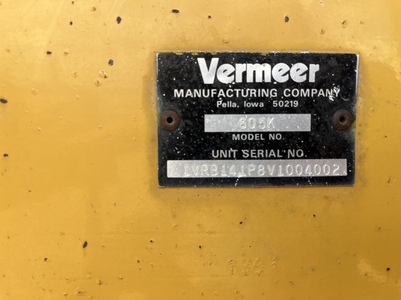 1993 Vermeer 605K (37th thumbnail)