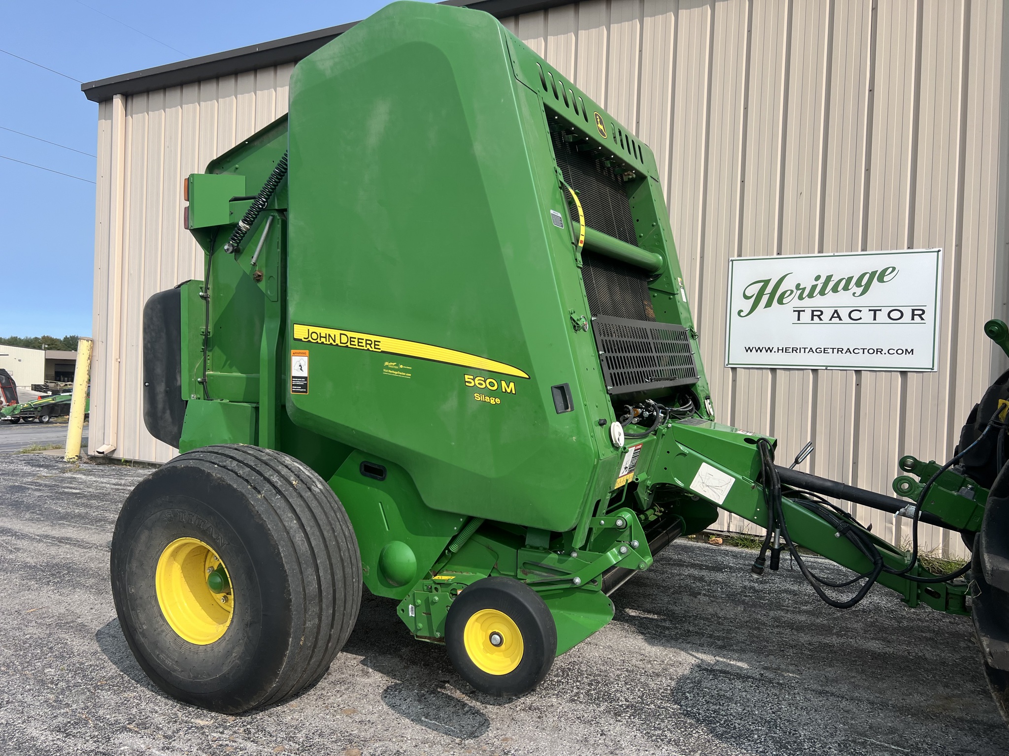  2020 John Deere 560M at Heritage Tractor in Rogersville, MO
