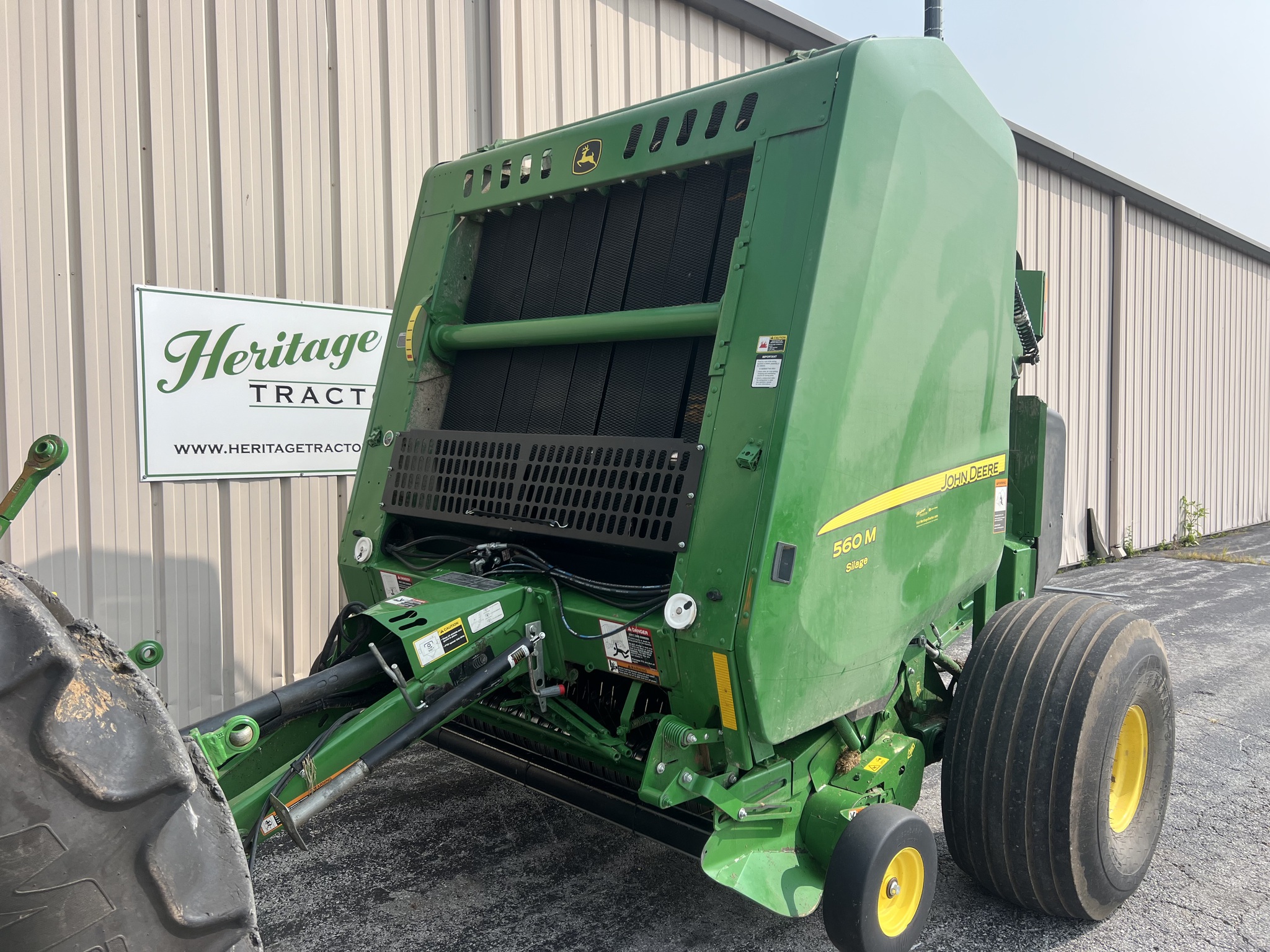  2020 John Deere 560M at Heritage Tractor in Rogersville, MO