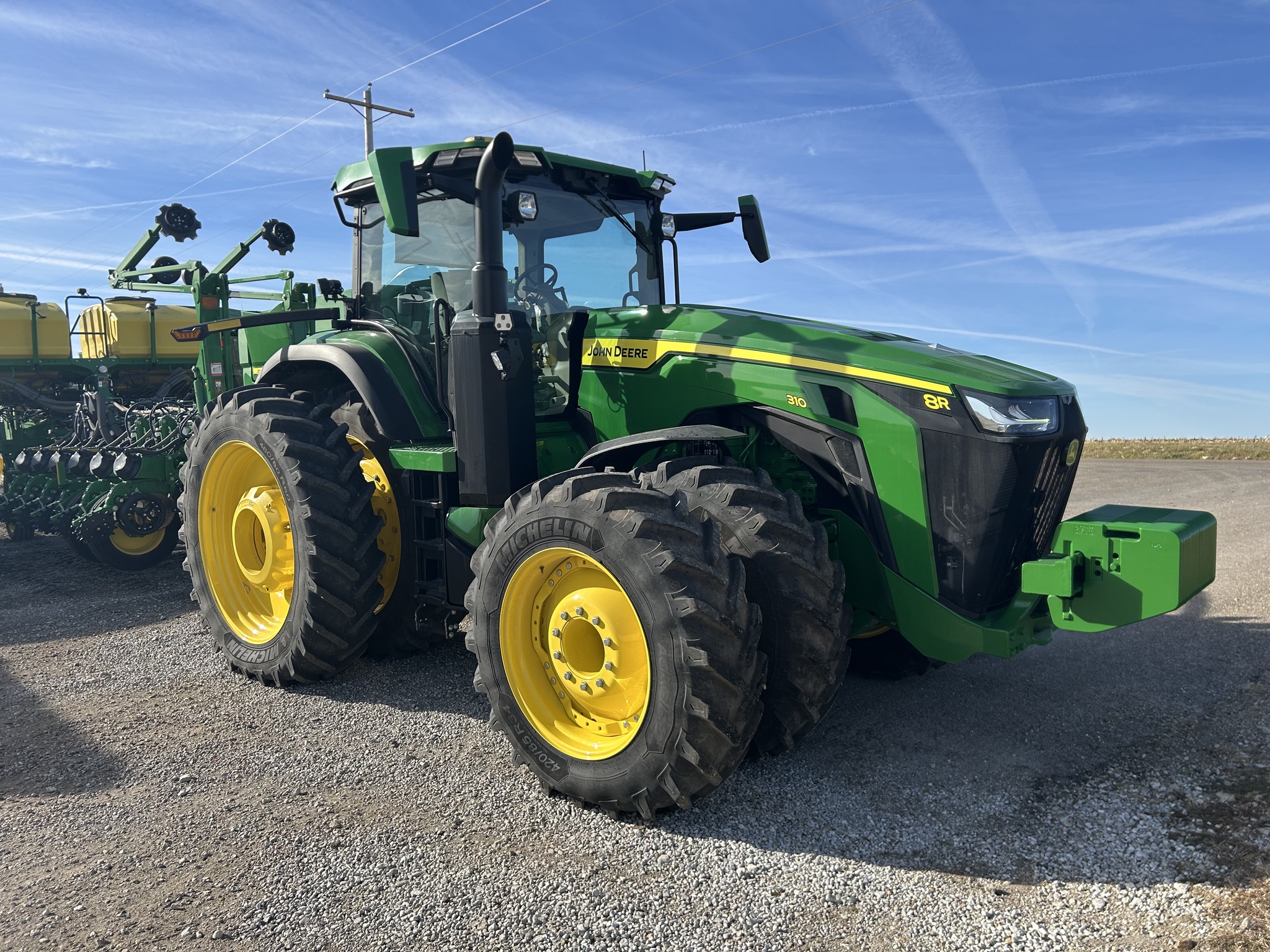  2024 John Deere 8R 310 at Heritage Tractor in Galesburg, IL