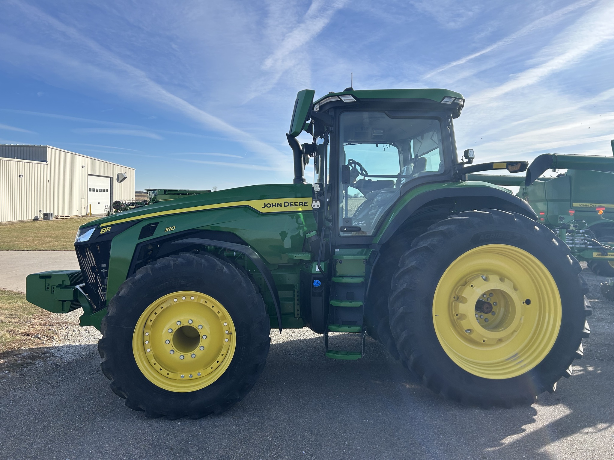  2024 John Deere 8R 310 at Heritage Tractor in Galesburg, IL