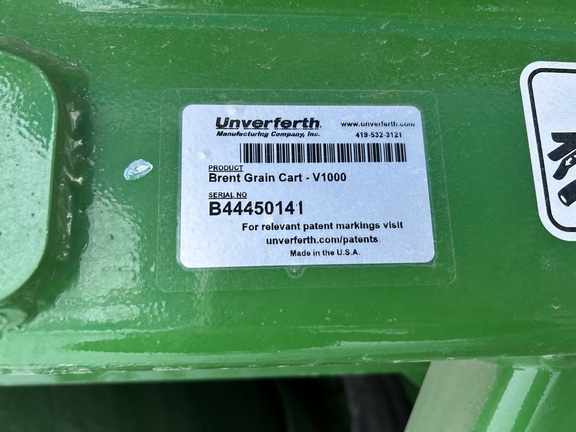 New In-Stock 2024 Brent V1000 Grain Carts at Horizon Ag & Turf in Lloydminster, AB - Photo2