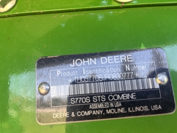 2024 John Deere S770 - Photo39