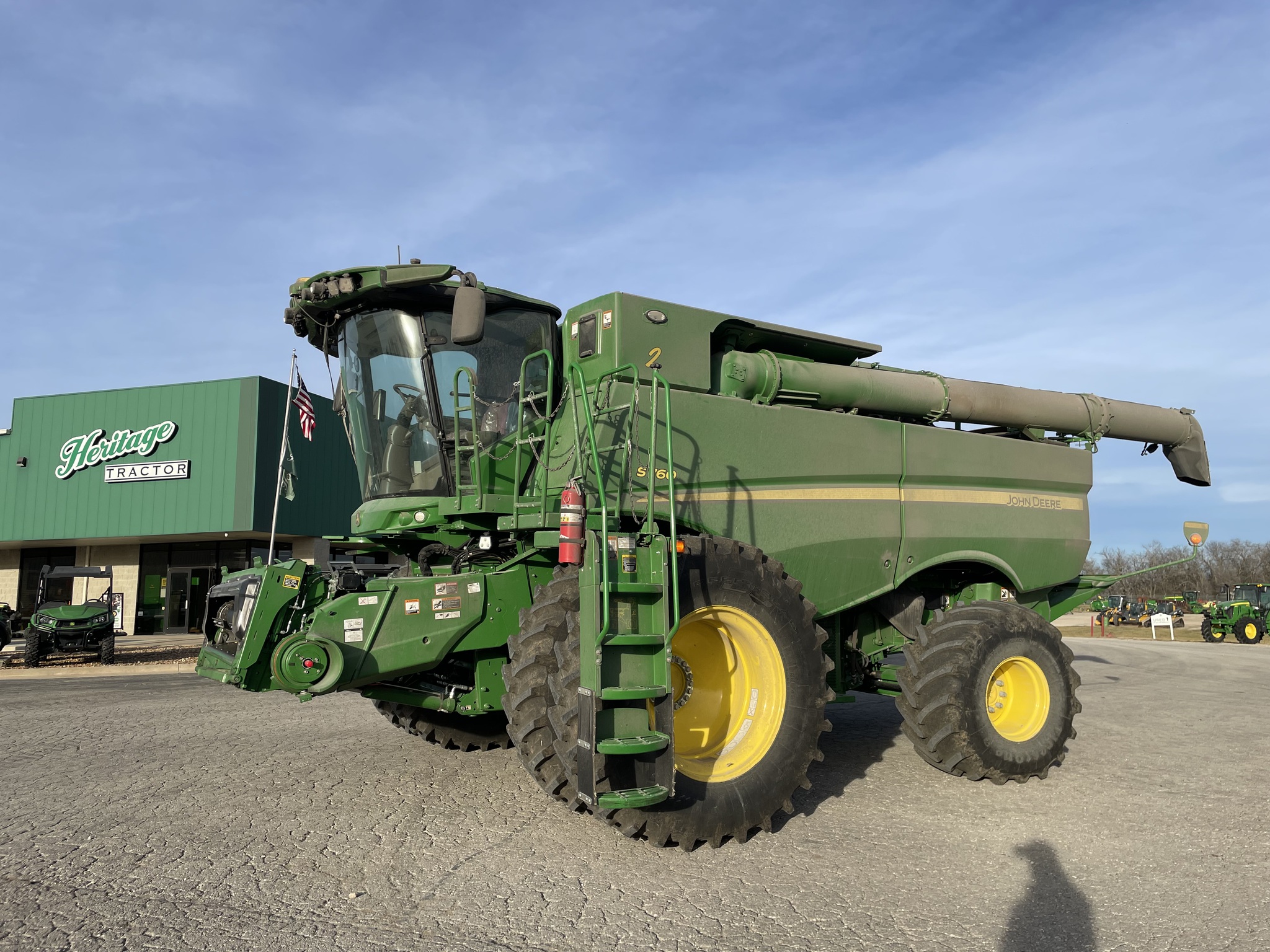  2024 John Deere S760 at Heritage Tractor in Baldwin City, KS
