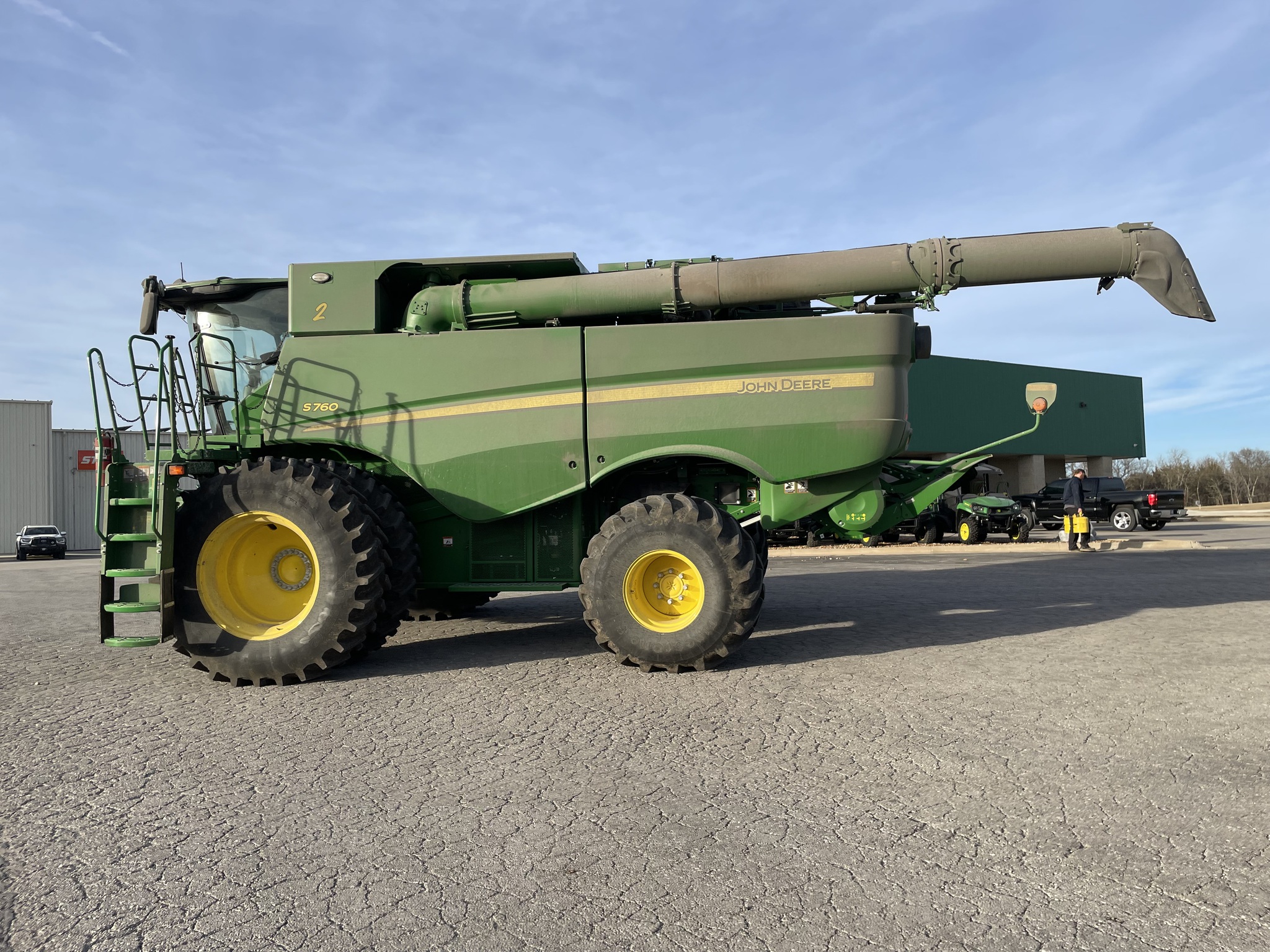  2024 John Deere S760 at Heritage Tractor in Baldwin City, KS
