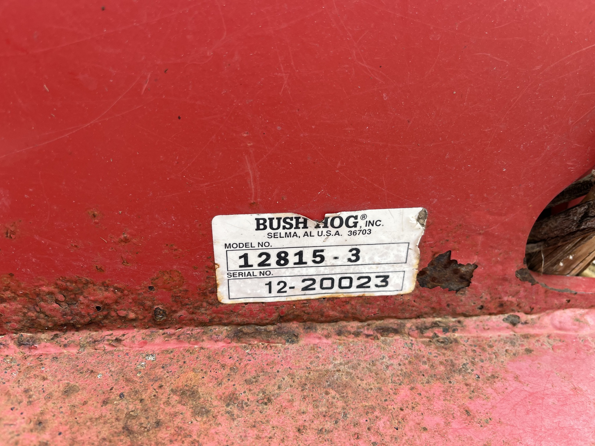  2014 Bush Hog 12815 at Heritage Tractor in Lacon, IL