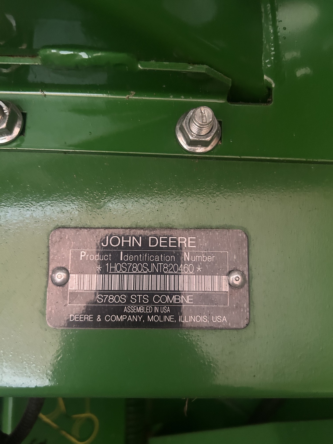 2022 John Deere S780 Image 11