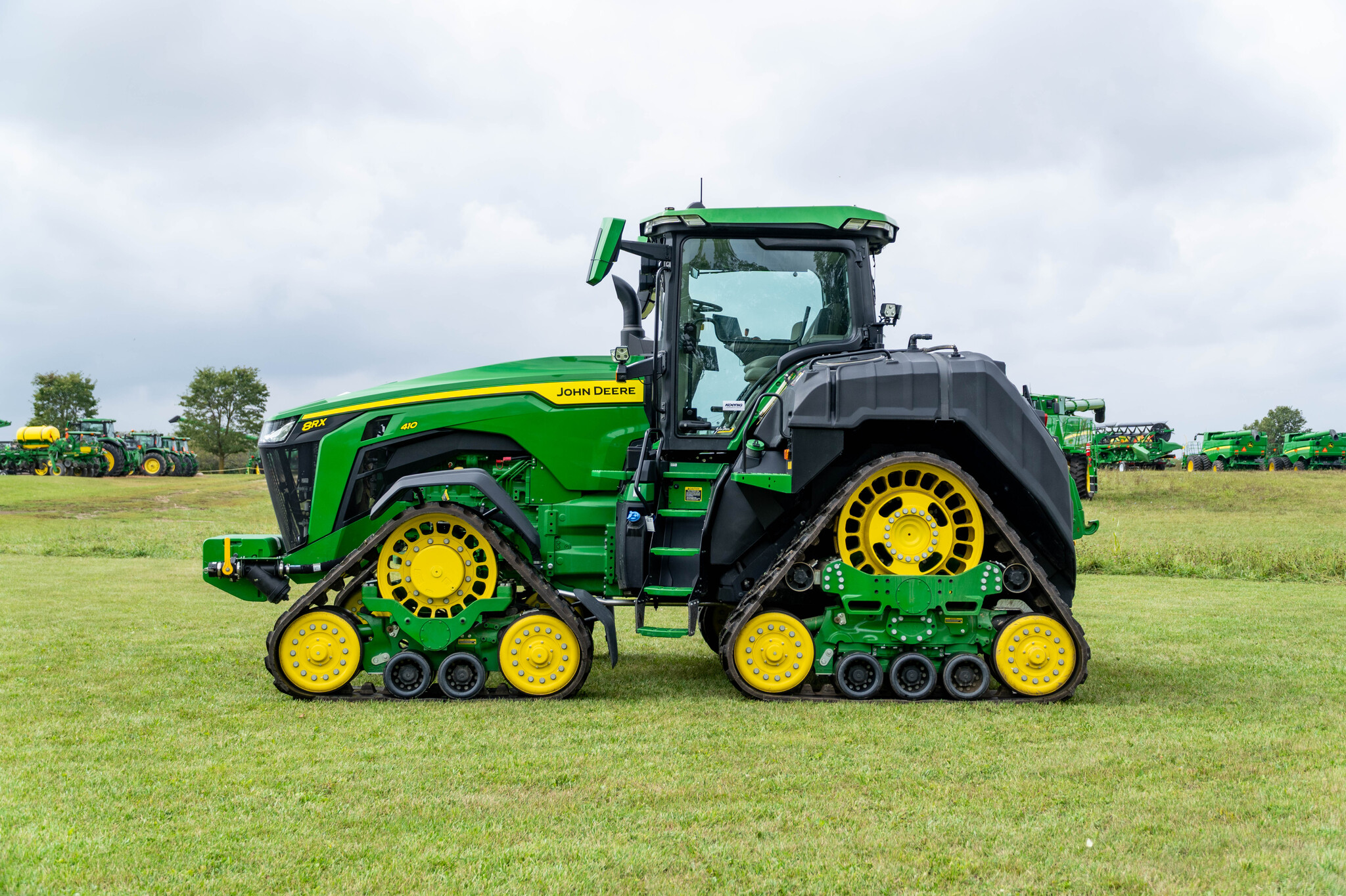 Used 2024 John Deere 8RX 410 Track Tractors at Koenig Equipment in Anna, OH - PhotoXL1