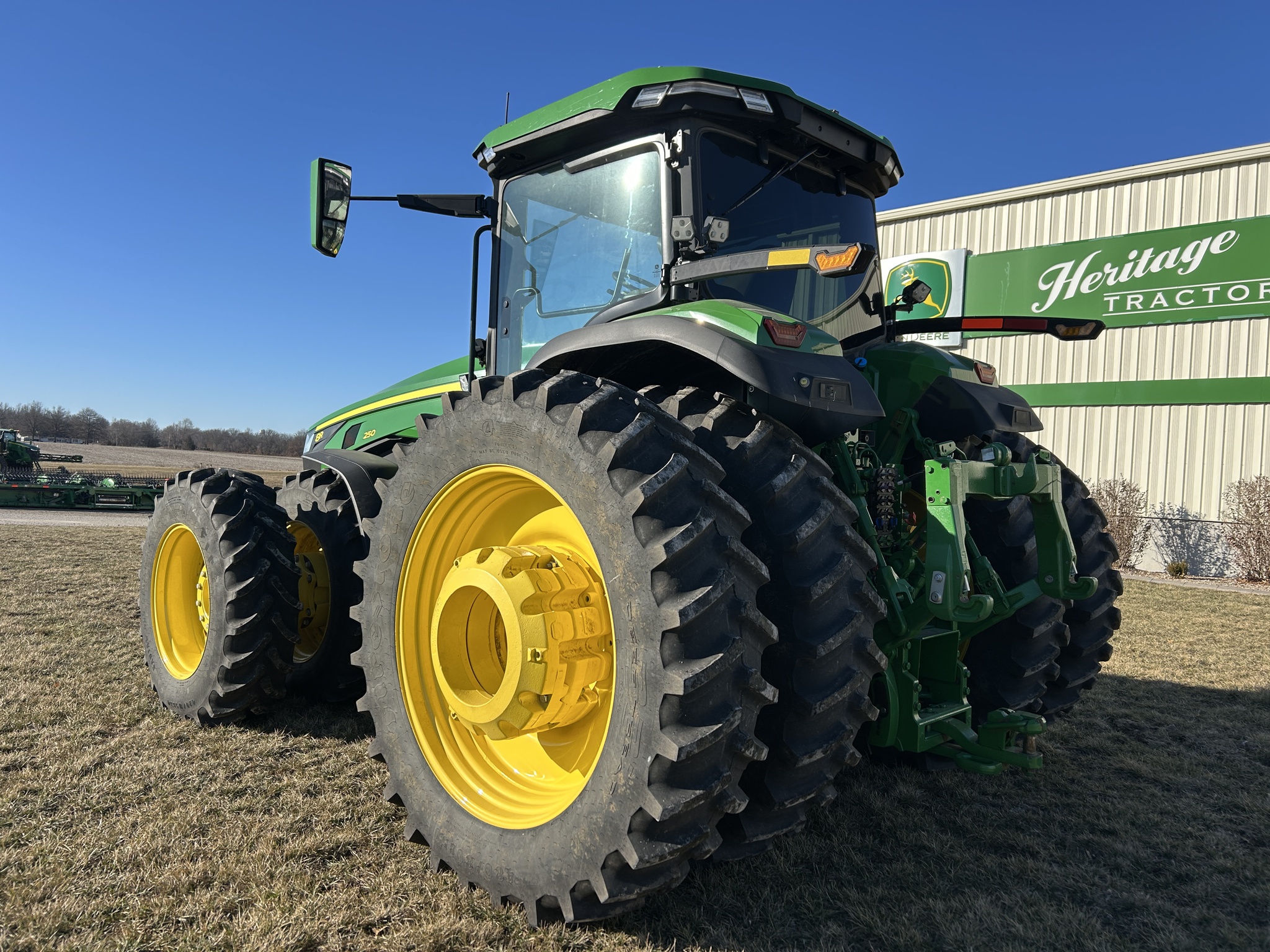 2024 John Deere 8R 250 at Heritage Tractor in Adrian, MO