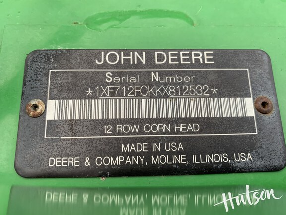 Photo of 2019 John Deere 712FC
