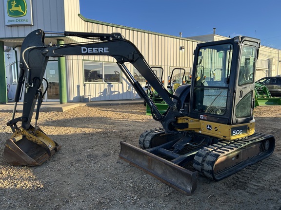 Used 2020 John Deere 50G Compact Excavators at Horizon Ag & Turf in Barrhead, AB - Photo3