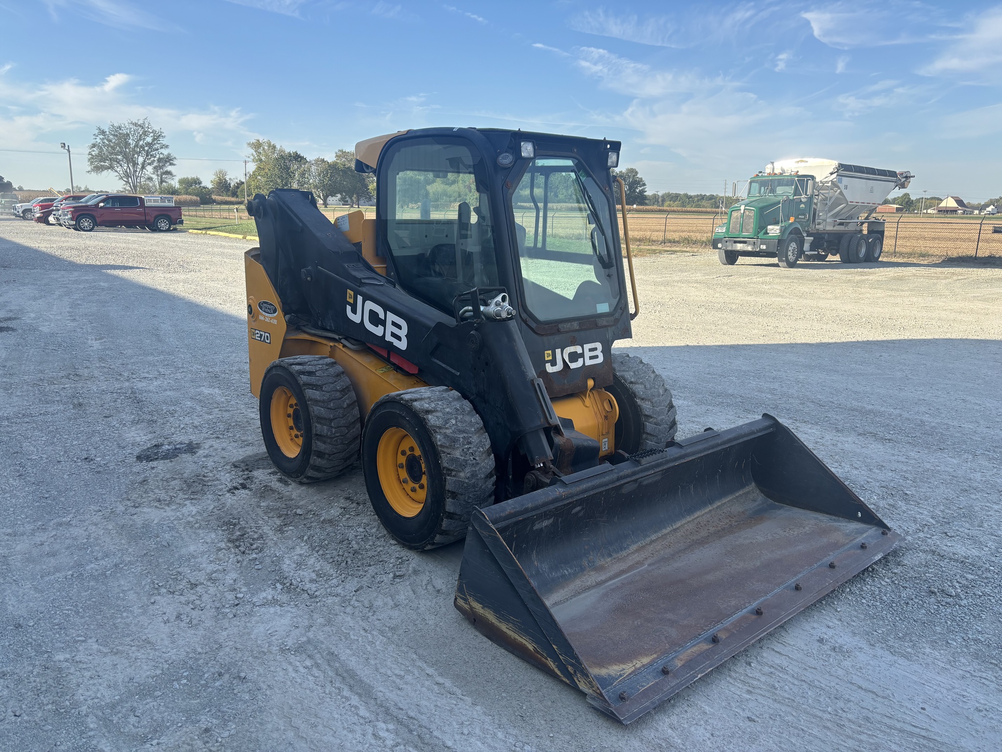 Used 2017 JCB 270 Skid Steer Loaders at Koenig Equipment in Greenfield, IN - PhotoXL1