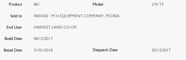 Used 2017 JCB 270 Skid Steer Loaders at Koenig Equipment in Greenfield, IN - PhotoXL9