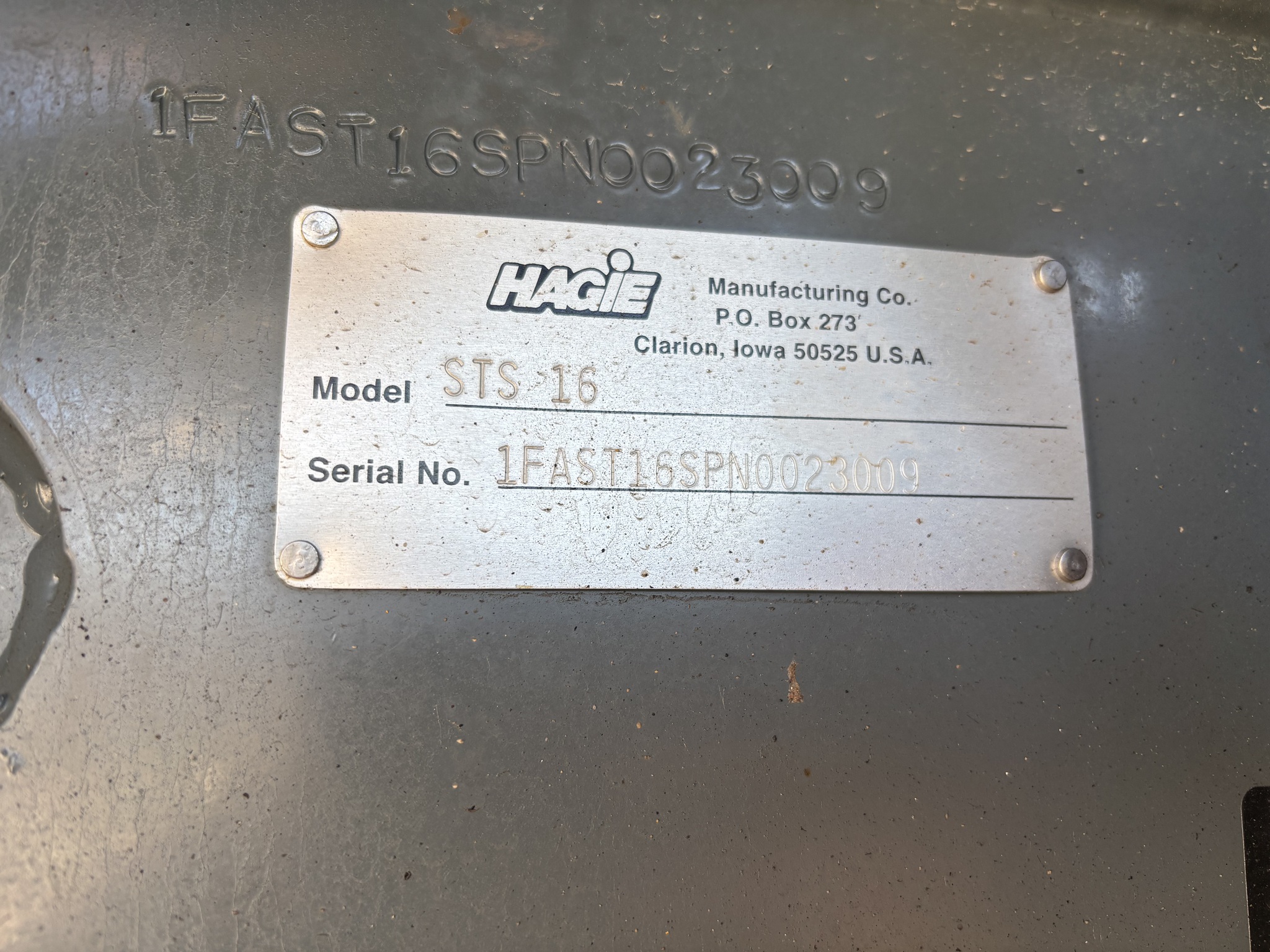  2023 Hagie STS16 at Heritage Tractor in Atchison, KS