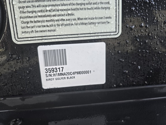 2024 Miscellaneous Birdy Golf Cart