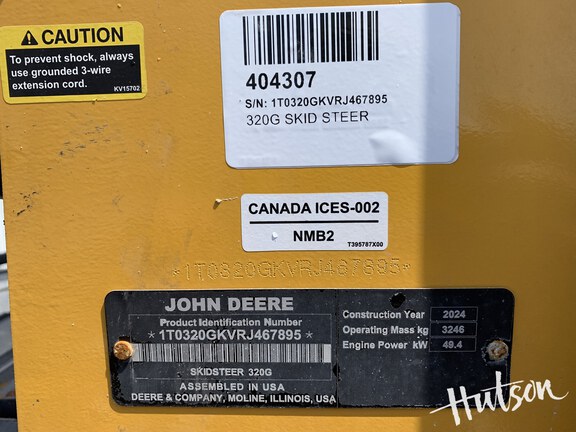 Photo of 2024 John Deere 320G