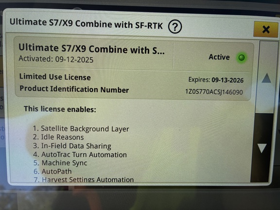 John Deere S7 700 image 12